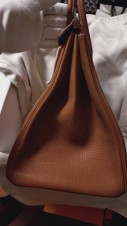 バーキン35 バレニアフォーブ　シルバー金具（ブランドバッグ）の商品画像 - 査定依頼日：2025年11月30日 - 最高査定価格：2,700,000円