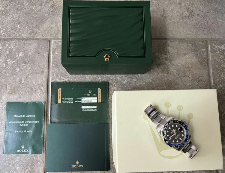 ロレックス GMTマスター （高級時計）の商品画像 - 査定依頼日：2025年9月1日 - 最高査定価格：2,100,000円