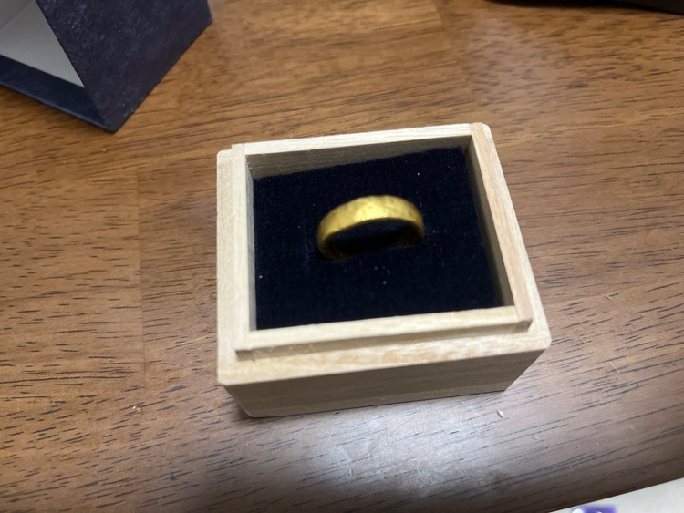 市松　リング　24k（金・貴金属）の商品画像 - 査定依頼日：2025年9月12日 - 最高査定価格：190,000円