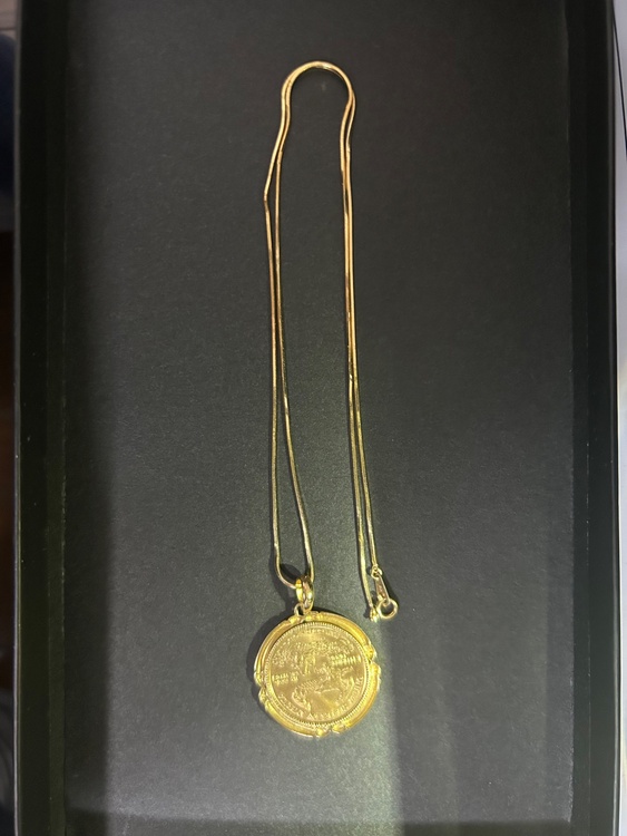 コインネックレス（金・貴金属）の商品画像 - 査定依頼日：2026年3月9日 - 最高査定価格：70,000円