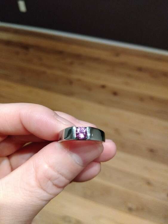 ピンクサファイアリング（宝石）の商品画像 - 査定依頼日：2024年6月23日 - 最高査定価格：25,000円