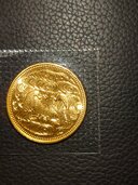 天皇陛下即位60年10万円金貨（金・貴金属）の商品画像 - 査定依頼日：2026年8月17日 - 最高査定価格：430,000円