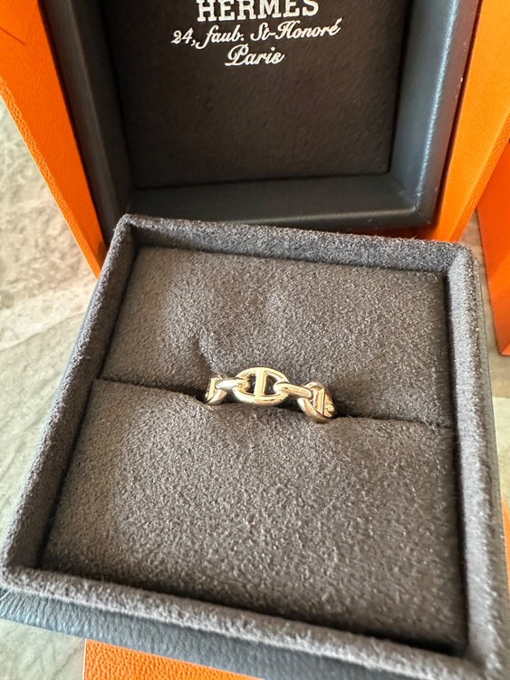 エルメス　シェーヌダンクル　アンシェネ　ピンクゴールド（金・貴金属）の商品画像 - 査定依頼日：2025年9月7日 - 最高査定価格：280,000円