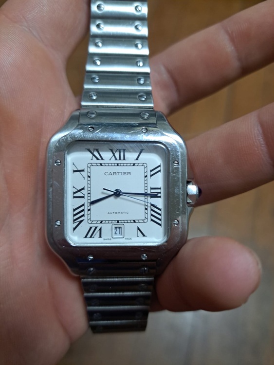 サントス（高級時計）の商品画像 - 査定依頼日：2025年8月4日 - 最高査定価格：880,000円