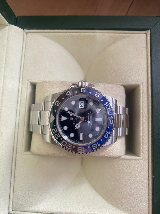 GMTマスターⅡ（高級時計）の商品画像 - 査定依頼日：2025年3月9日 - 最高査定価格：2,260,000円