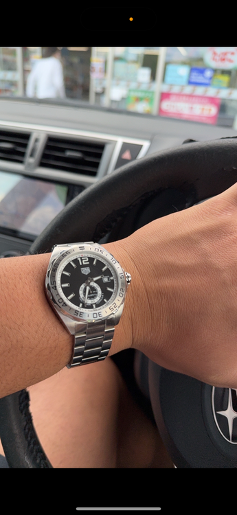 タグホイヤー フォーミュラ WAZ201（高級時計）の商品画像 - 査定依頼日：2025年7月28日 - 最高査定価格：130,000円