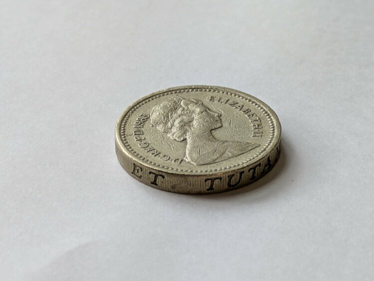 エリザベス硬貨1ポンド1983年（金・貴金属）の商品画像 - 査定依頼日：2026年4月21日 - 最高査定価格：100円