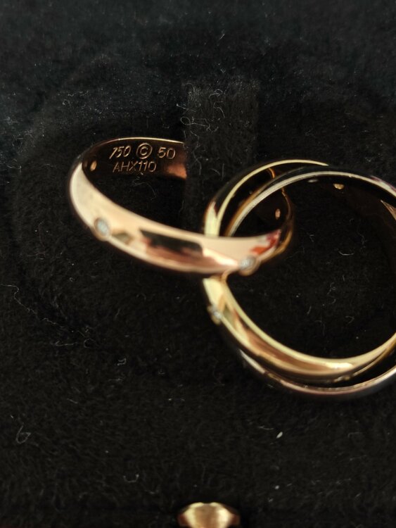 カルティエ　トリニティ　15石（金・貴金属）の商品画像 - 査定依頼日：2026年1月4日 - 最高査定価格：230,000円