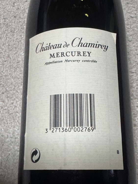 シャトー　ド　シャミレー（お酒）の商品画像 - 査定依頼日：2026年1月30日 - 最高査定価格：5,000円