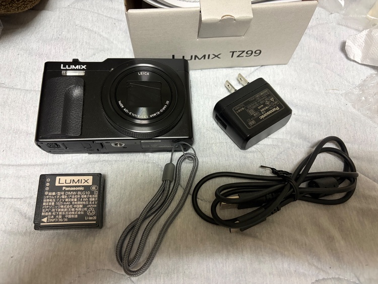 LUMIX DC-TZ99-K ブラック（カメラ）の商品画像 - 査定依頼日：2026年9月25日 - 最高査定価格：55,000円