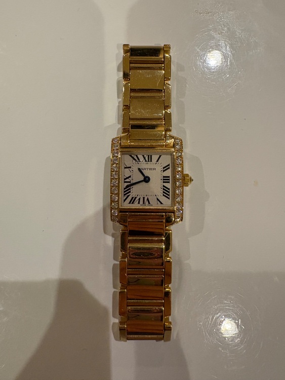 タンクフラセーズ　ゴールド（高級時計）の商品画像 - 査定依頼日：2025年8月5日 - 最高査定価格：2,000,000円