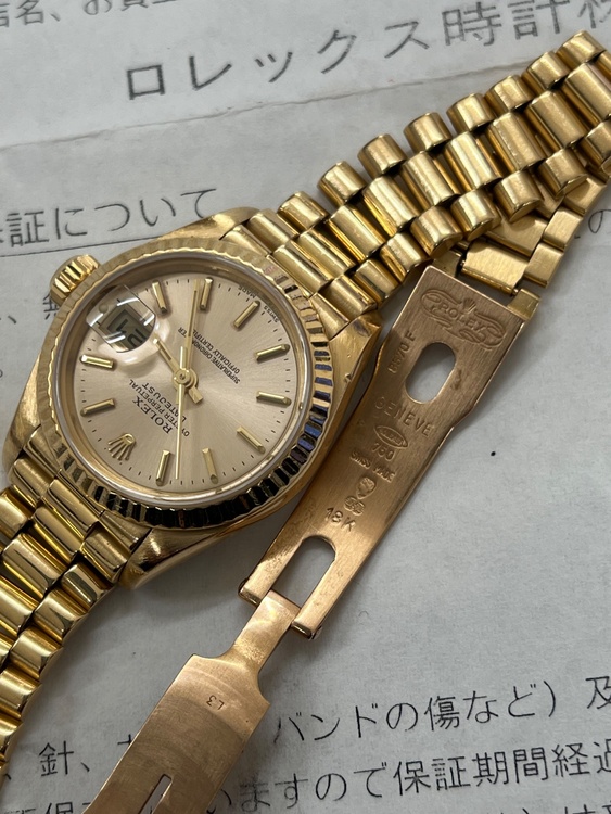 ロレックス デイトジャスト 6917（高級時計）の商品画像 - 査定依頼日：2026年1月13日 - 最高査定価格：1,720,000円