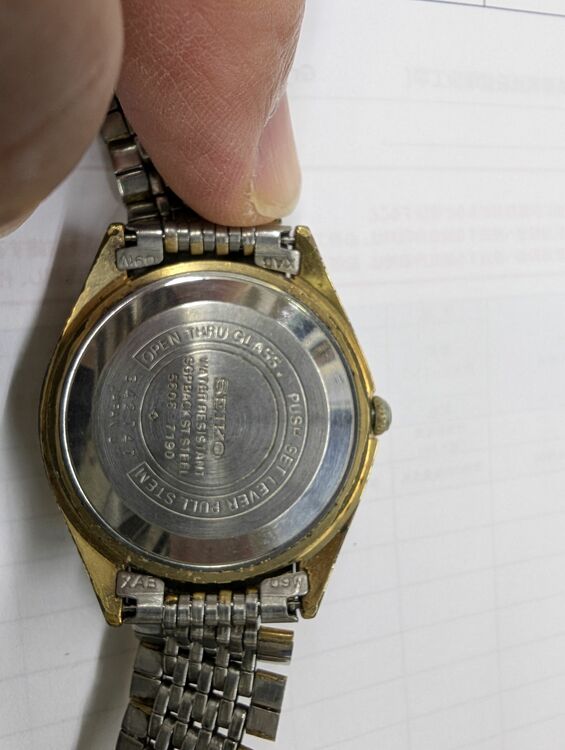 セイコー その他 5606-719（高級時計）の商品画像 - 査定依頼日：2025年11月20日 - 最高査定価格：8,000円