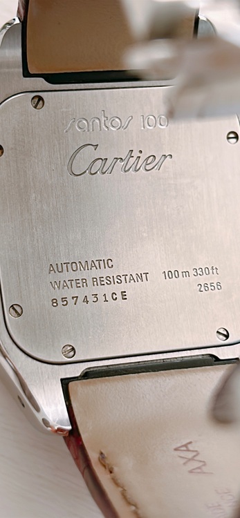 santos100（高級時計）の商品画像 - 査定依頼日：2025年6月28日 - 最高査定価格：700,000円