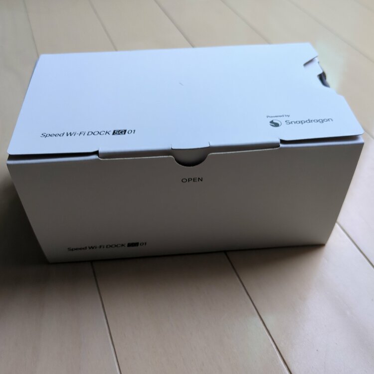 Speed Wi-Fi DOCK 5G 01 WiMAX モバイルルーター ドッ（家電）の商品画像 - 査定依頼日：2026年5月28日 - 最高査定価格：3,100円