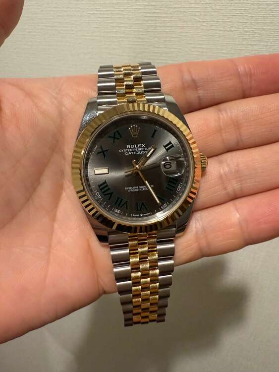 ロレックス デイトジャスト 12633（高級時計）の商品画像 - 査定依頼日：2025年2月16日 - 最高査定価格：2,420,000円