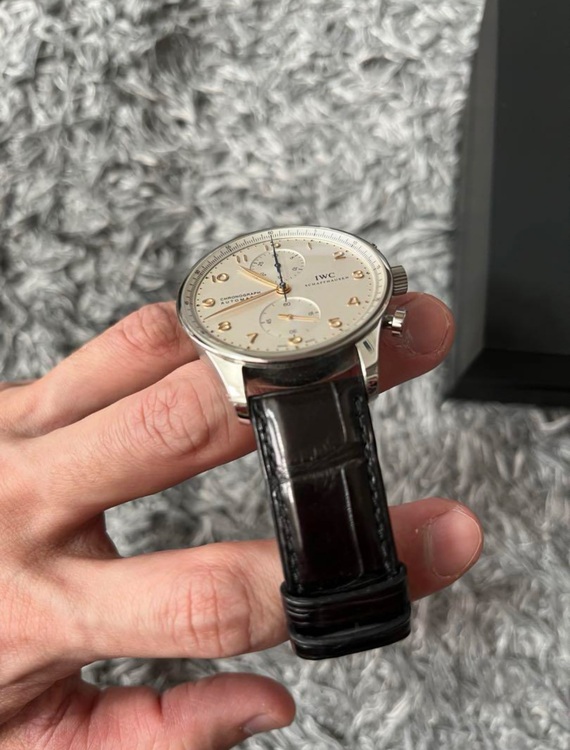 IWC ポルトギーゼ （高級時計）の商品画像 - 査定依頼日：2025年9月16日 - 最高査定価格：500,000円