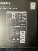 YAMAHA ( ヤマハ ) AG03MK2 B 3ch ウェブキャスティングミ（ピアノ・楽器・PA機材）の商品画像 - 査定依頼日：2025年3月29日 - 最高査定価格：6,500円