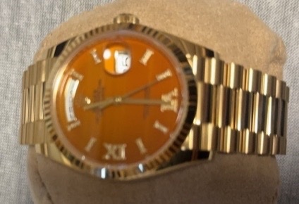 デイデイト36 カーネリアン（高級時計）の商品画像 - 査定依頼日：2025年12月27日 - 最高査定価格：11,600,000円