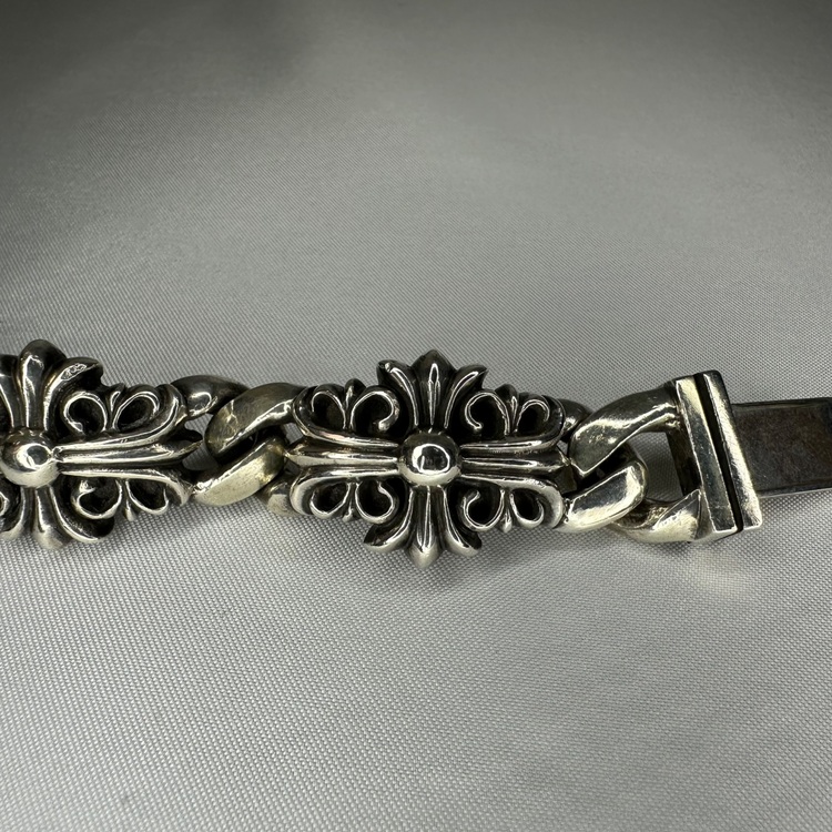 クロムハーツ キーパー ブレスレット 4LINK（古着・ファッション）の商品画像 - 査定依頼日：2025年10月7日 - 最高査定価格：50,000円