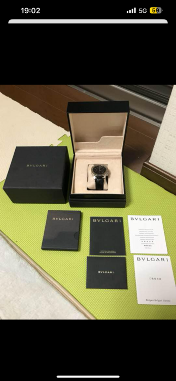 ブルガリ ブルガリブルガリ （高級時計）の商品画像 - 査定依頼日：2025年4月20日 - 最高査定価格：180,000円