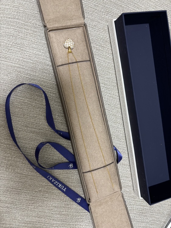 YUKIZAKI SELECT JEWELRY K18イエローゴールド ダイヤモンド クール ネックレス（宝石）の商品画像 - 査定依頼日：2026年9月28日 - 最高査定価格：170,000円