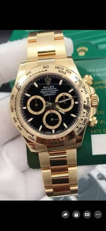 ロレックス デイトナ 12650（高級時計）の商品画像 - 査定依頼日：2026年3月9日 - 最高査定価格：10,100,000円