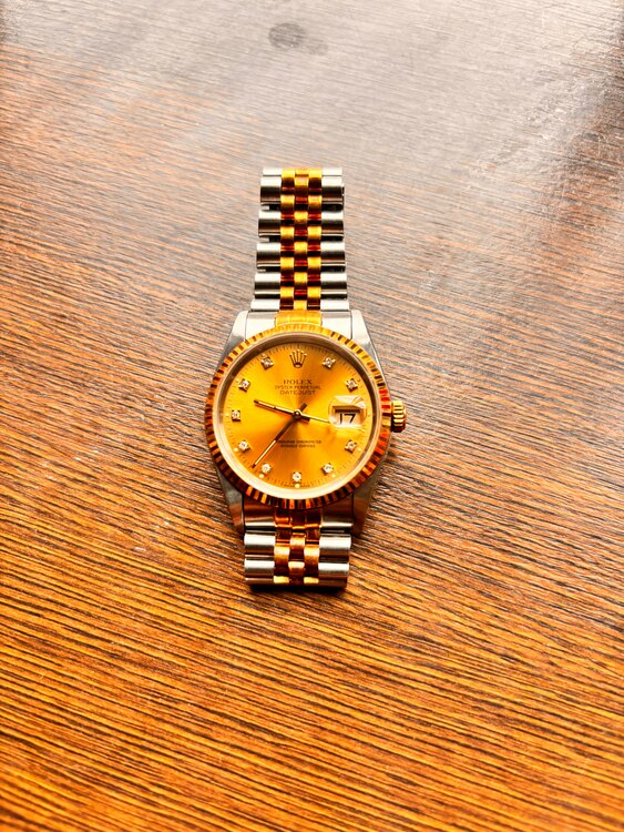 ロレックス デイトジャスト 16233（高級時計）の商品画像 - 査定依頼日：2025年5月19日 - 最高査定価格：800,000円