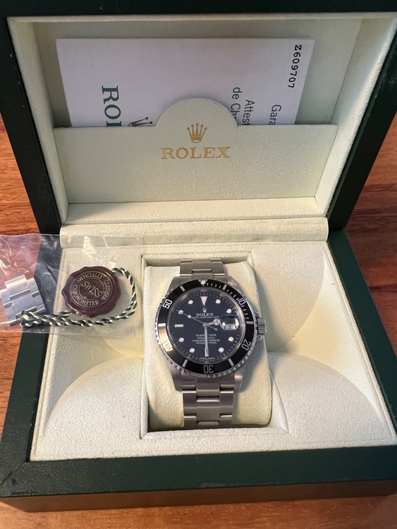 ロレックス サブマリーナー 16610（高級時計）の商品画像 - 査定依頼日：2025年7月27日 - 最高査定価格：1,330,000円