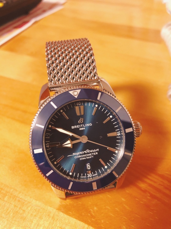 ブライトリング スーパーオーシャン （高級時計）の商品画像 - 査定依頼日：2026年2月28日 - 最高査定価格：490,000円