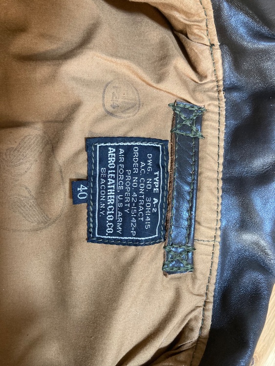 エアロレザー　A2フライトジャケット（古着・ファッション）の商品画像 - 査定依頼日：2026年4月14日 - 最高査定価格：28,000円