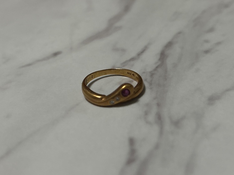 指輪（金・貴金属）の商品画像 - 査定依頼日：2025年10月23日 - 最高査定価格：120,000円