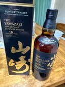 山崎18年（お酒）の商品画像 - 査定依頼日：2025年5月30日 - 最高査定価格：85,000円