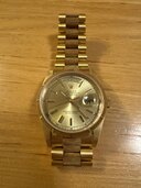 ロレックス デイデイト （高級時計）の商品画像 - 査定依頼日：2025年2月4日 - 最高査定価格：2,030,000円