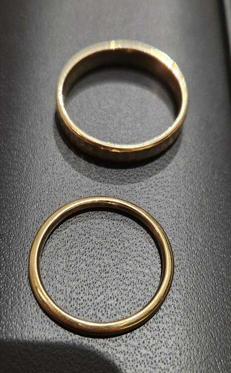 K18 指輪２本 ２本合計　11.24g（金・貴金属）の商品画像 - 査定依頼日：2025年3月26日 - 最高査定価格：131,000円