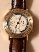 アンデルセンジュネーブ　ワールドタイムクロノグラフ（高級時計）の商品画像 - 査定依頼日：2025年3月28日 - 最高査定価格：1,400,000円