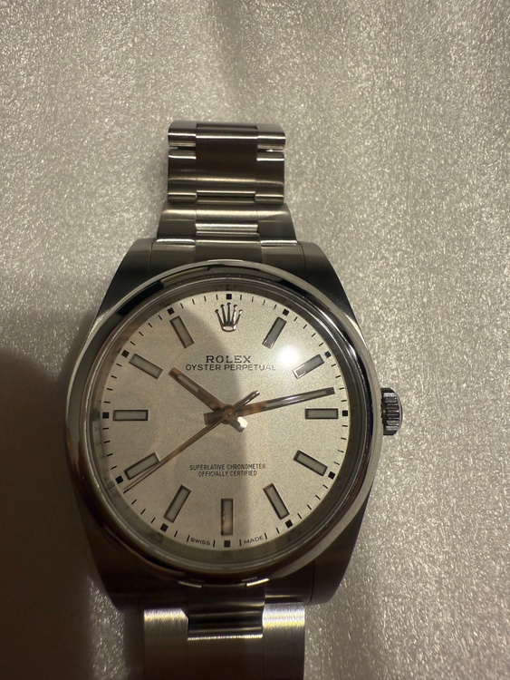 ロレックス　オイスターパーペチュアル（高級時計）の商品画像 - 査定依頼日：2025年12月17日 - 最高査定価格：1,200,000円