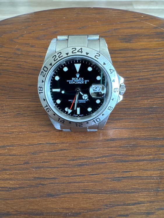 エクスプローラⅡ黒文字盤（高級時計）の商品画像 - 査定依頼日：2026年4月26日 - 最高査定価格：1,300,000円