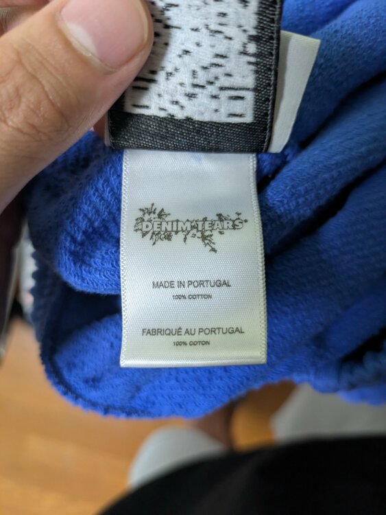 DenimTears　DT-001（古着・ファッション）の商品画像 - 査定依頼日：2026年9月1日 - 最高査定価格：10,000円