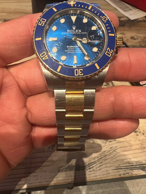 ロレックス サブマリーナー 126613LB（高級時計）の商品画像 - 査定依頼日：2025年5月9日 - 最高査定価格：2,300,000円