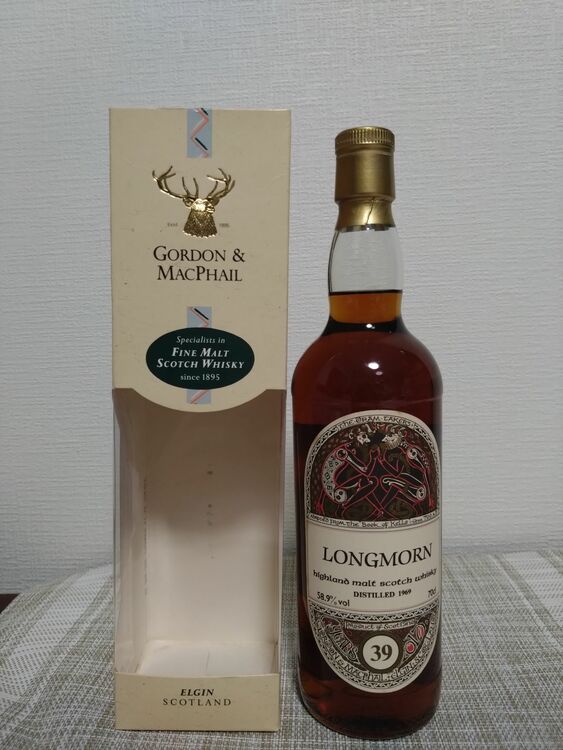 ロングモーン　39年（お酒）の商品画像 - 査定依頼日：2025年7月27日 - 最高査定価格：200,000円