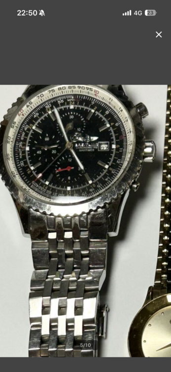 ブライトリング ナビタイマー （高級時計）の商品画像 - 査定依頼日：2026年2月15日 - 最高査定価格：500,000円