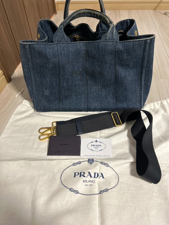 カナパ　B2642B DENIM AVIO（ブランドバッグ）の商品画像 - 査定依頼日：2025年1月22日 - 最高査定価格：18,000円