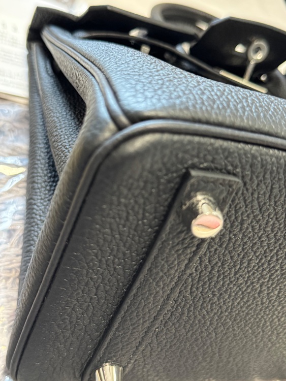 バーキン25 トゴK刻印 ブラック　シルバー金具（ブランドバッグ）の商品画像 - 査定依頼日：2025年9月20日 - 最高査定価格：3,200,000円