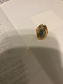 天然ボルダーオパール指輪