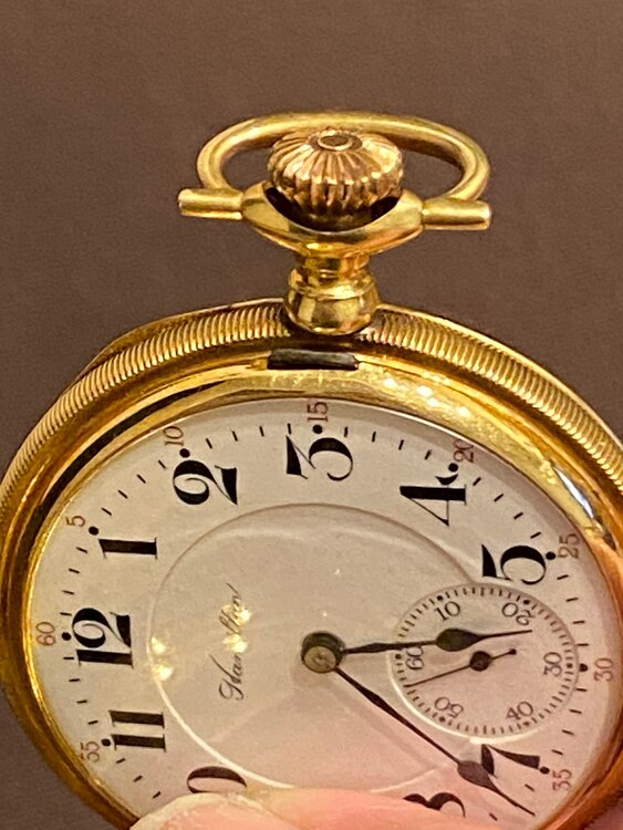 その他 その他 Hamilton 18金の懐中て（高級時計）の商品画像 - 査定依頼日：2025年2月16日 - 最高査定価格：200,000円