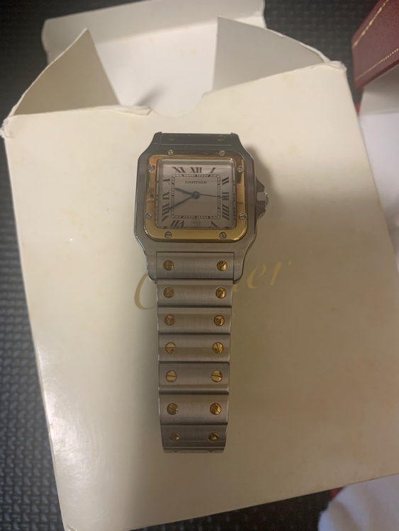 カルティエ サントス W20011C（高級時計）の商品画像 - 査定依頼日：2025年6月24日 - 最高査定価格：550,000円