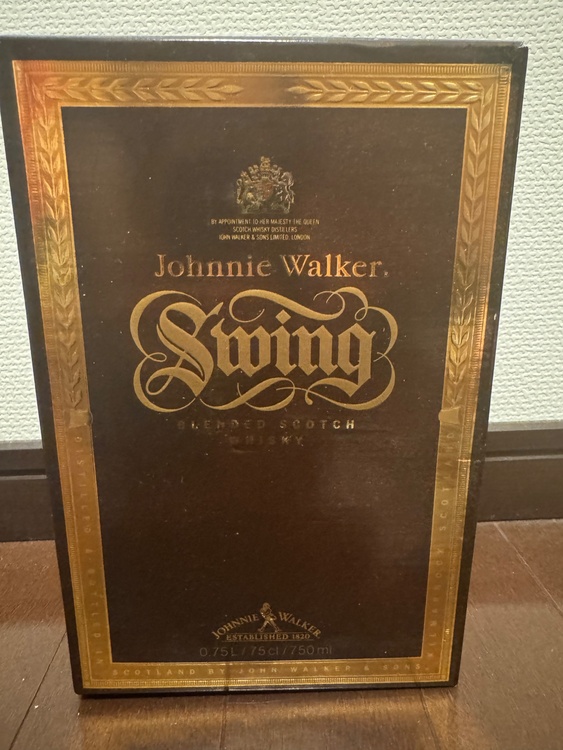ジョニーウォーカー　Swing（お酒）の商品画像 - 査定依頼日：2026年5月13日 - 最高査定価格：1,500円