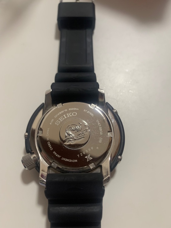 セイコー プロスペックス v147-0bg（高級時計）の商品画像 - 査定依頼日：2025年9月27日 - 最高査定価格：10,000円