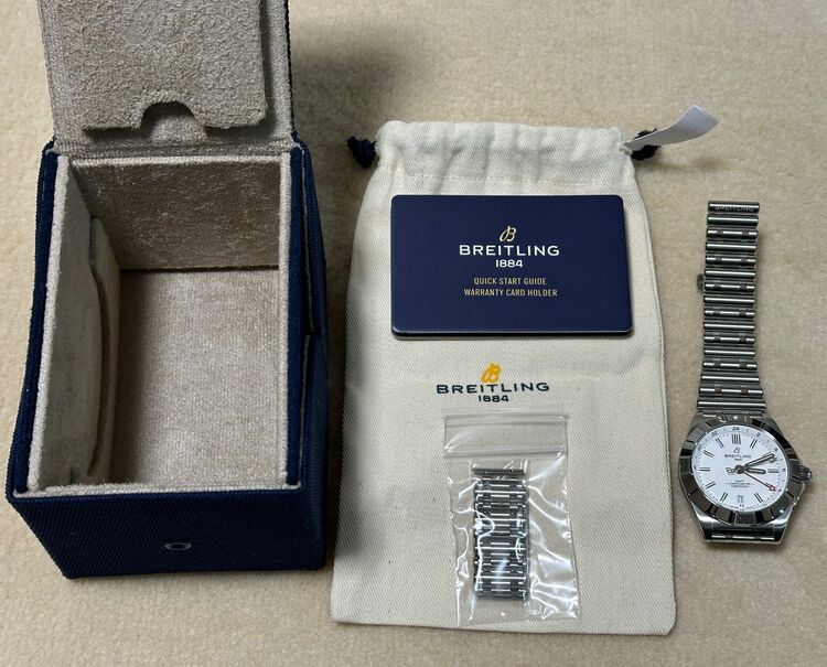 ブライトリング クロノマット GMT4（高級時計）の商品画像 - 査定依頼日：2025年11月24日 - 最高査定価格：450,000円